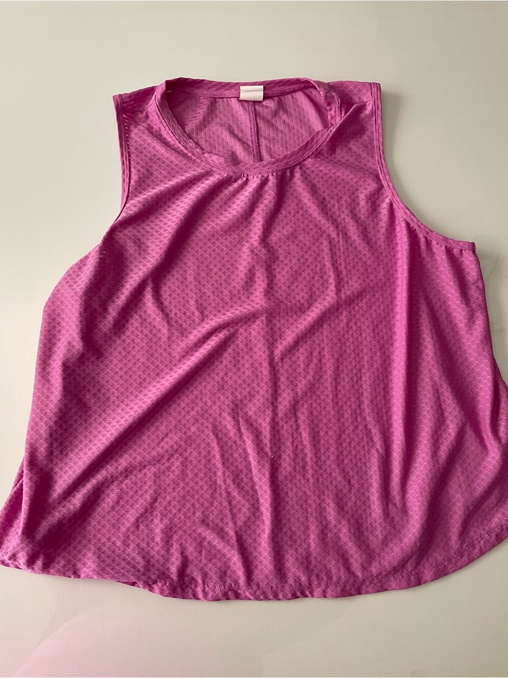 tek gear Bright Pink Sleeveless Athletic Tank Top